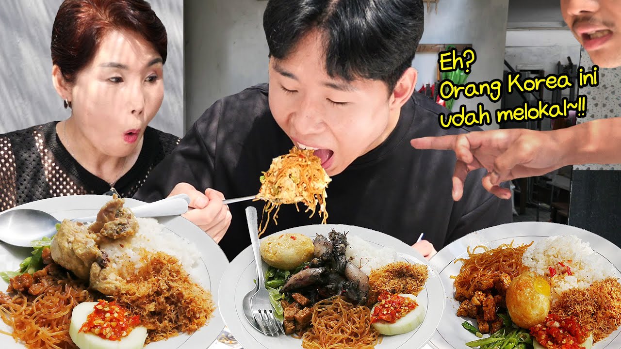 Ini orang Korea kan...? Kalau lihat keluargaku makan aku aja bingung😲