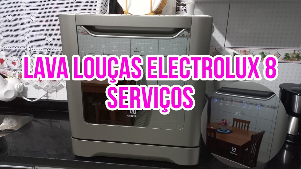 Lava louças 8 serviço Electrolux