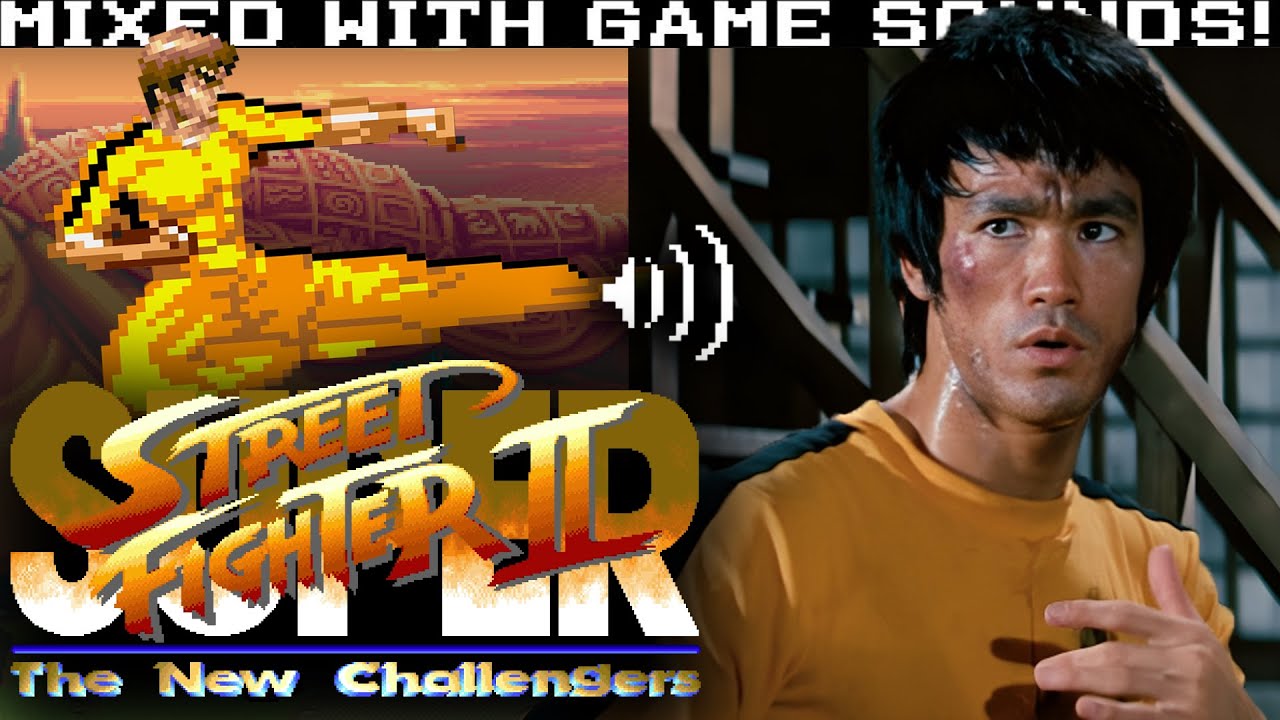 LEE vs KAREEM|mixed with Super Street Fighter 2 game sounds(1993)!