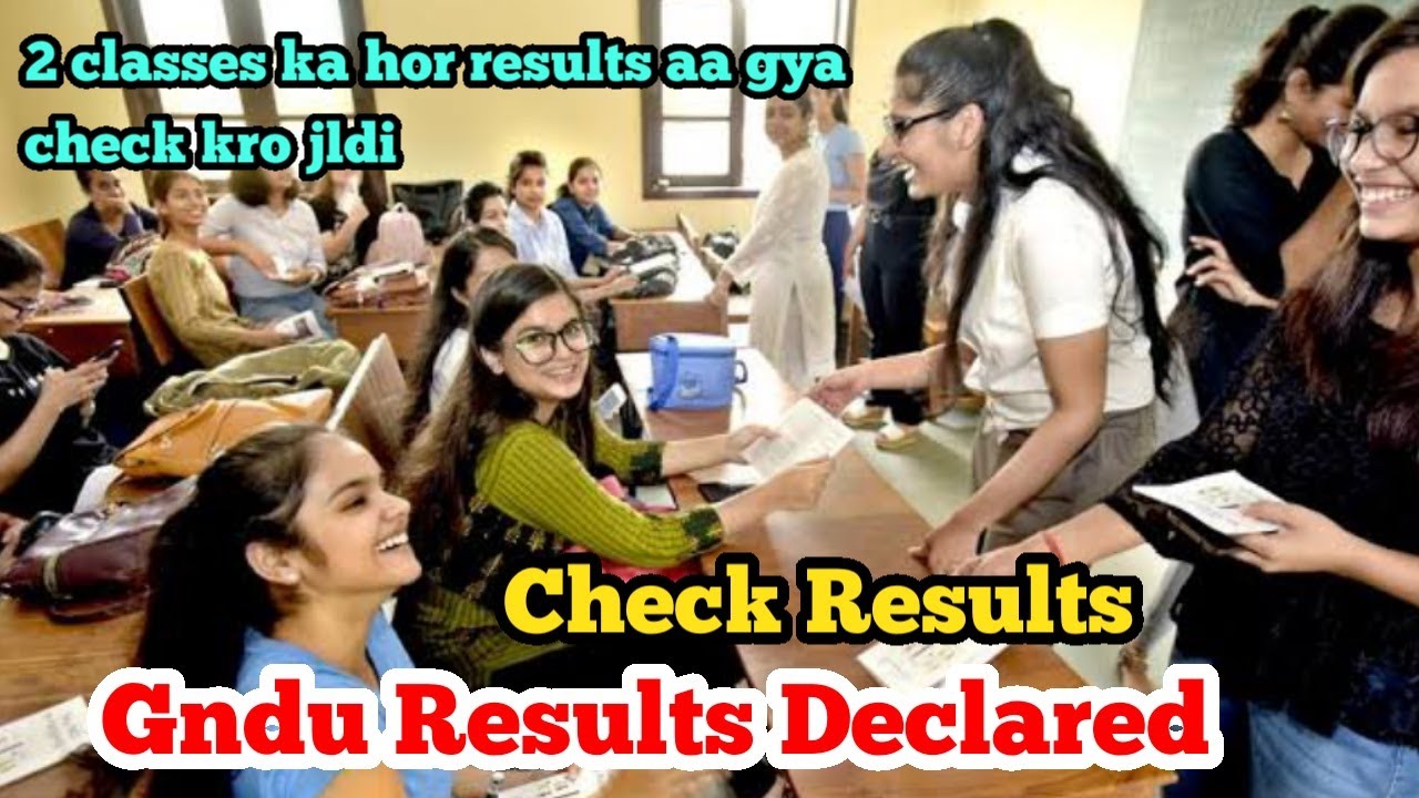 Gndu Results Declared || Gndu Results News 2022 || Gndu Even semester results || Gndu Latest Update