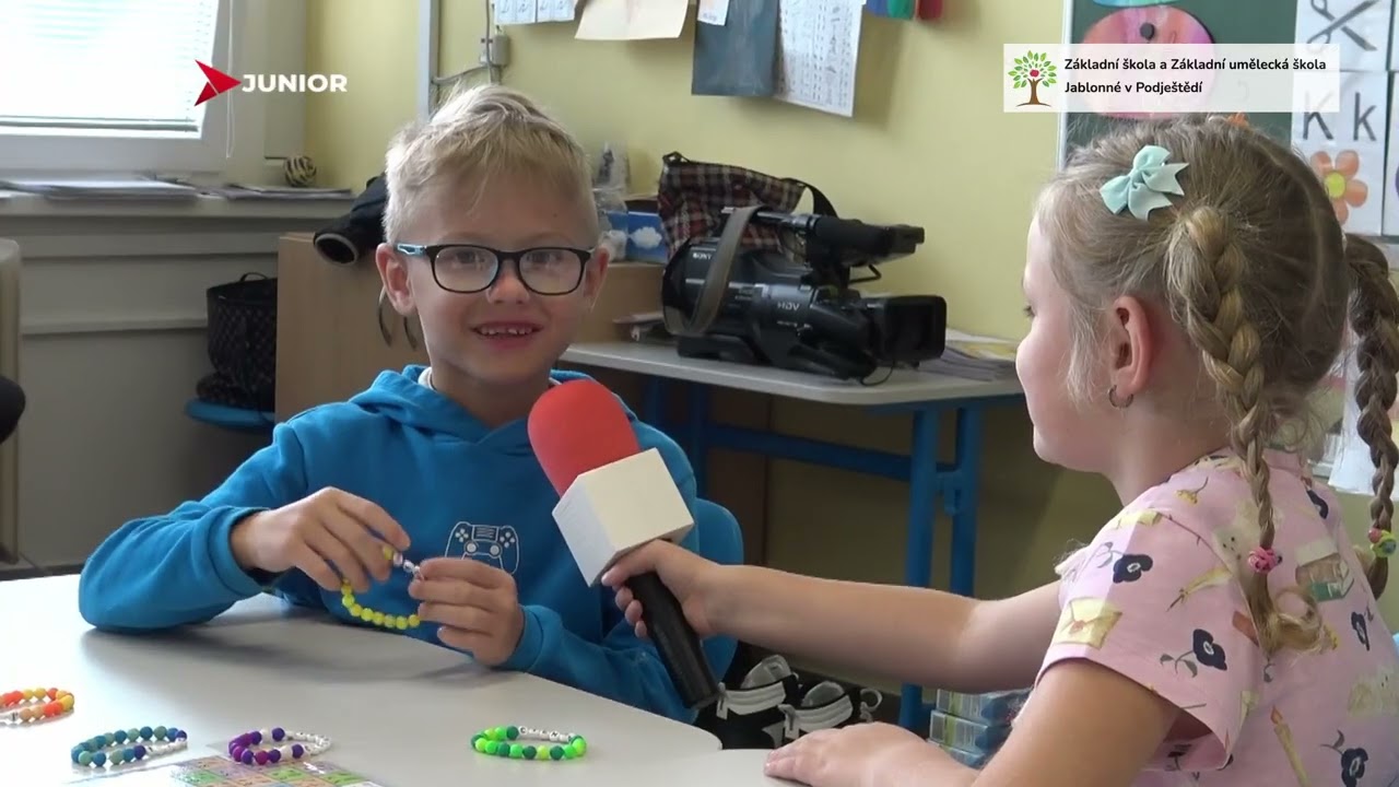 ZŠ Jablonné v Podještědí - PROMO - Projektový den - TOČTE  JAKO PROFESIONÁLOVÉ S TELEVIZÍ JUNIOR