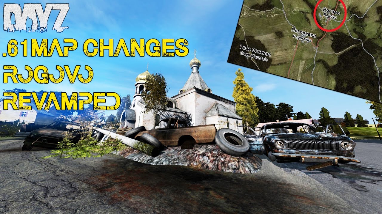 DayZ Standalone: .61 Update - Rogovo Revamped! (0.61 Map Changes)
