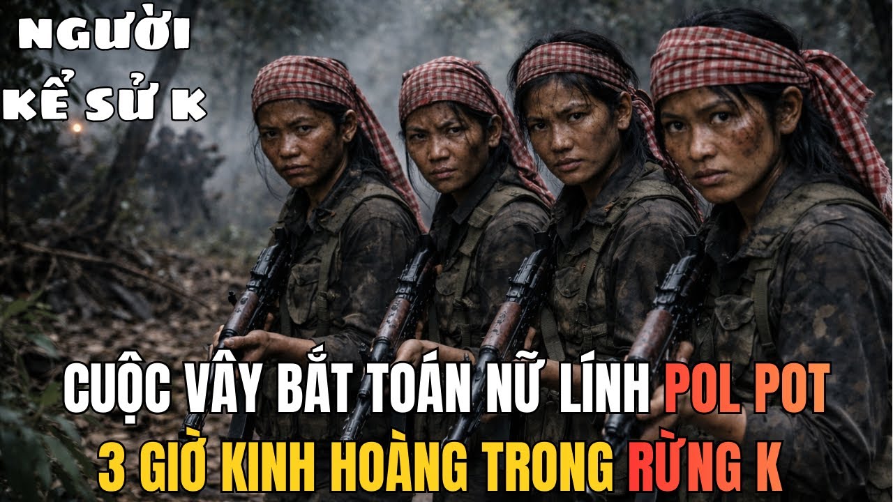 Chiến Trường K: Vây Bắt Nữ Binh Pol Pot | Trận Đánh Khiến Cựu Binh Việt Mất Ngủ