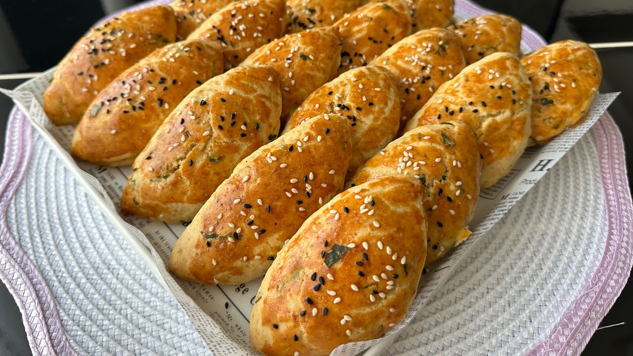 ❤️Yumuşacık MAYDANOZLU POĞAÇA 😍 Kolay, Pratik ve Lezzet Garantili Poğaça Tarifi👌🏻