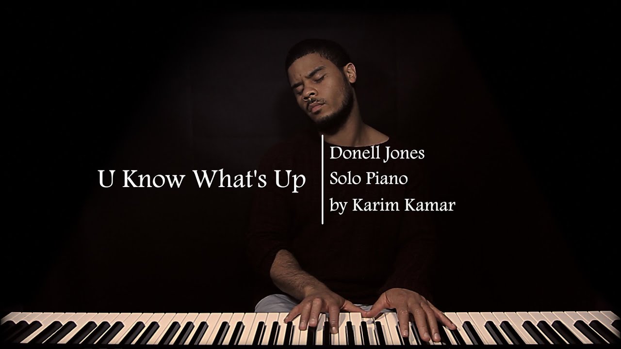 Donell Jones - U Know What's Up - Solo Piano