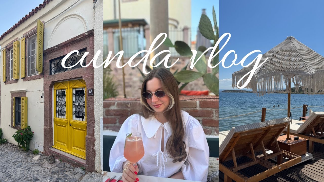 Cunda Adası VLOG - sakin ve dolu dolu bir tatil