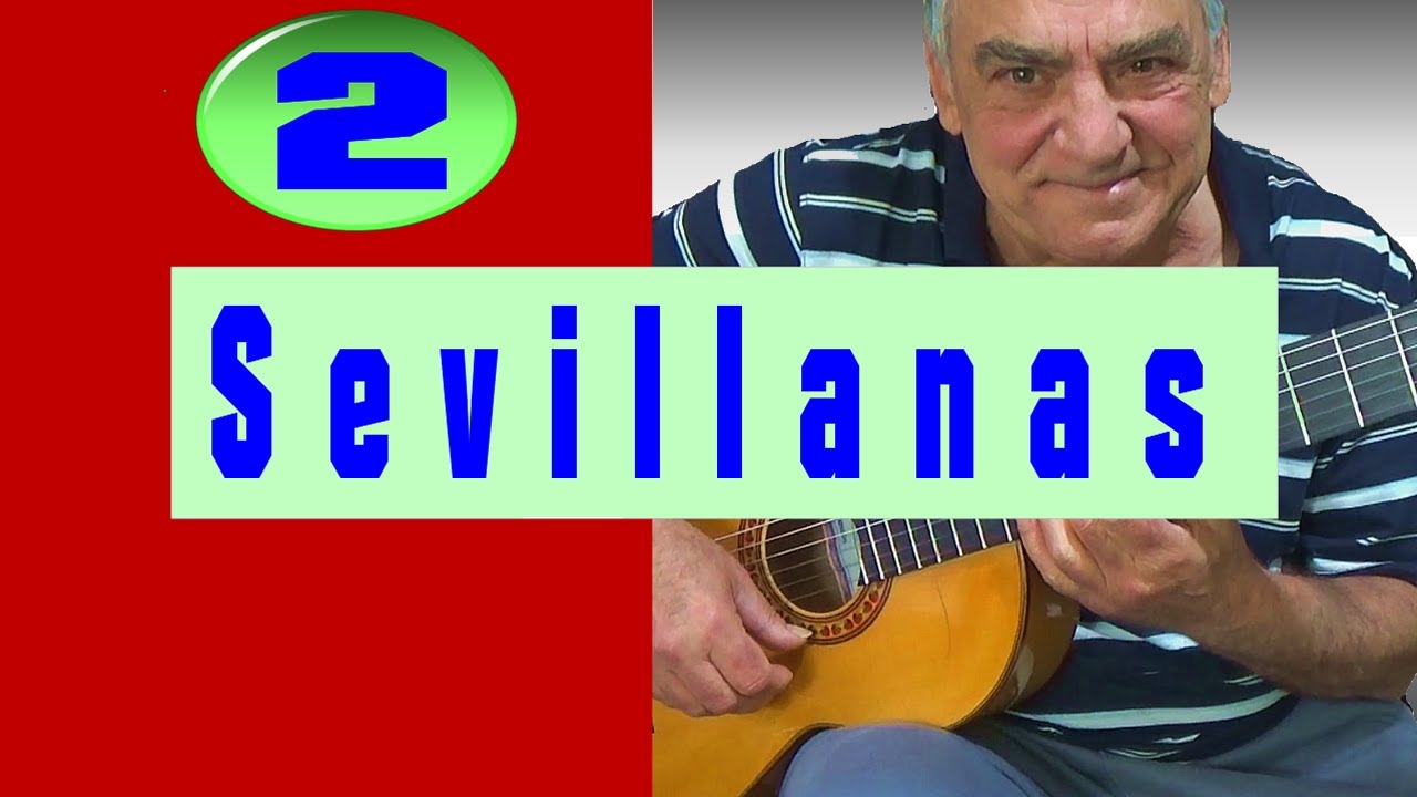 2 Sevillanas coplas - Flamenco guitar solos with tab