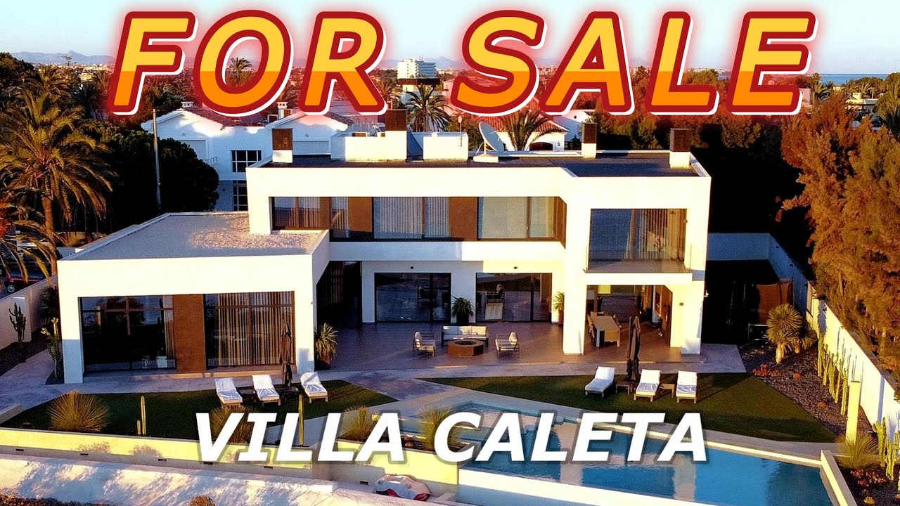 Spectacular Seaside Villa For Sale - Costa Blanca - Spain