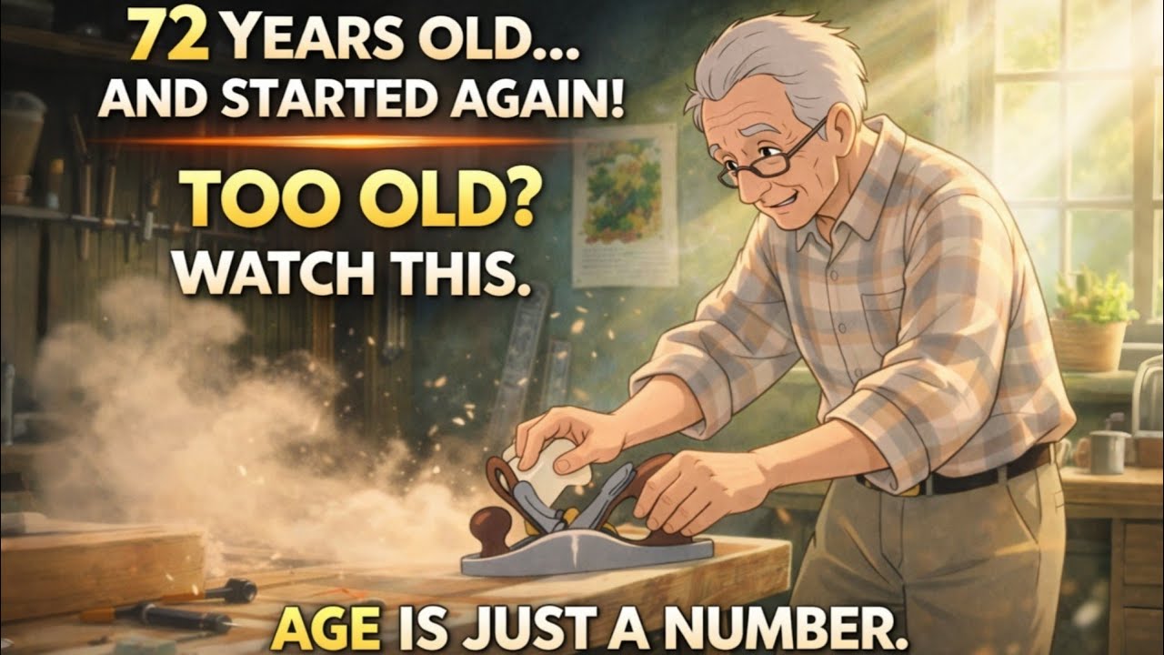 Too Old To Start Again? 72-Year-Old Man Proves It’s Never Too Late | Powerful Motivation Story