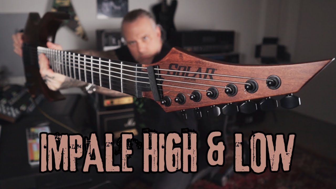 Impale High & Low with this Axe | SOLAR 7-String Baritone