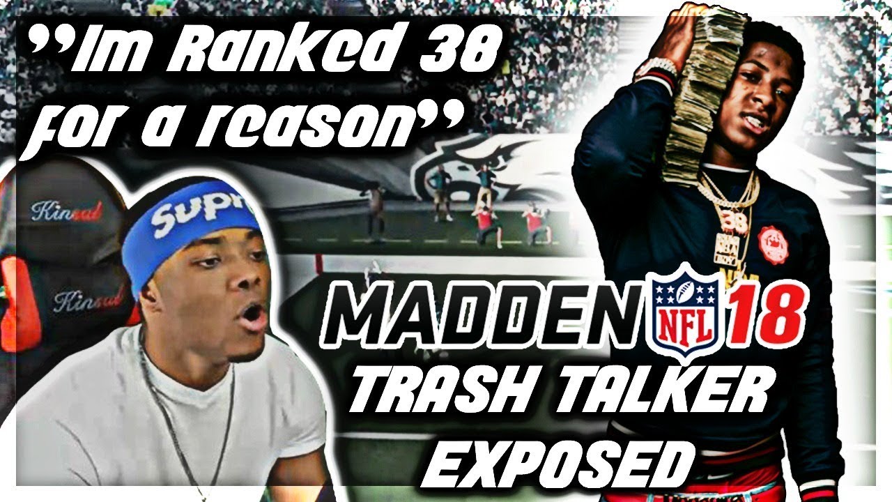 Madden 18 Trash Talk | &laquo;Я на 38-м месте в мире, чувак&raquo; | Рейтинговый матч Madden 18 онлайн | Jmel...