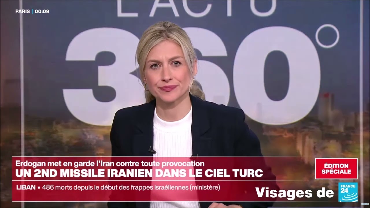 Claire Hilderbrandt - L'Actu 360° du 9 mars 2026 sur France 24