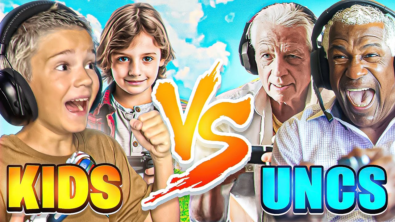 Kids vs Adults Warzone Showdown Who Wins?