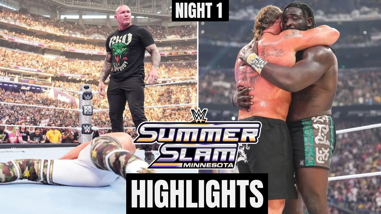 WWE Summerslam 2026 Night 1 Highlights