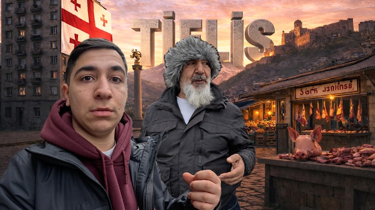 Gürcistan'da ŞOK EDEN Yerel Pazar ve Gece Hayatı (Tiflis)