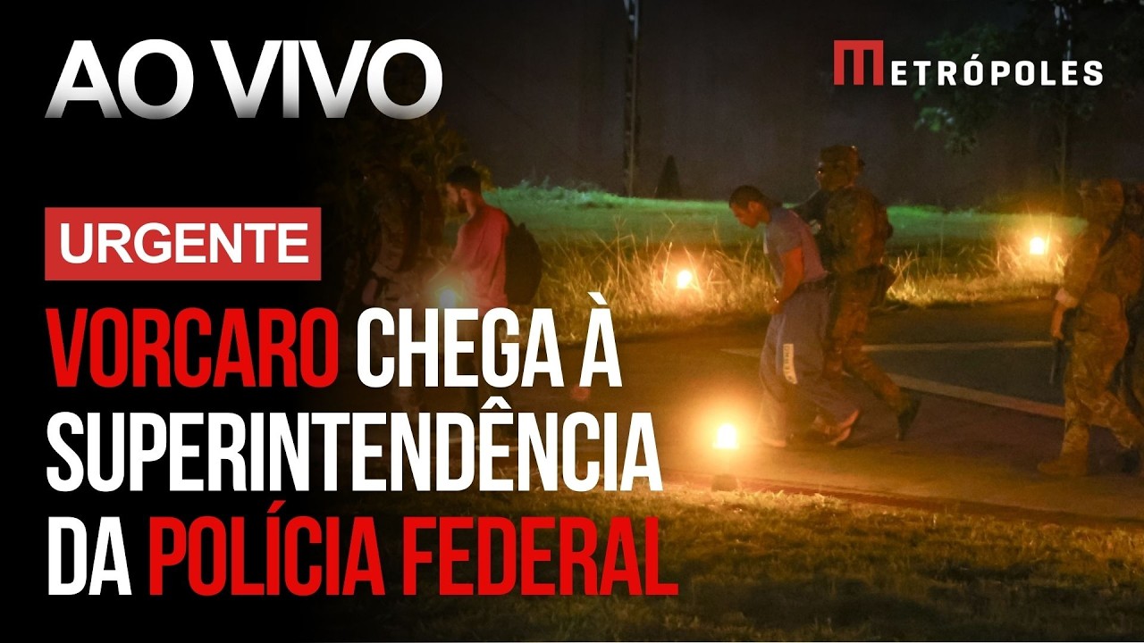 URGENTE: Vorcaro é transferido para a superintendência da PF para delação