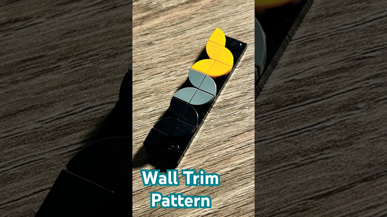 Wall Trim Pattern #music #cumbia #lego #legoaddict #legoyoutube #legovideos #art #voiceeffects #lego