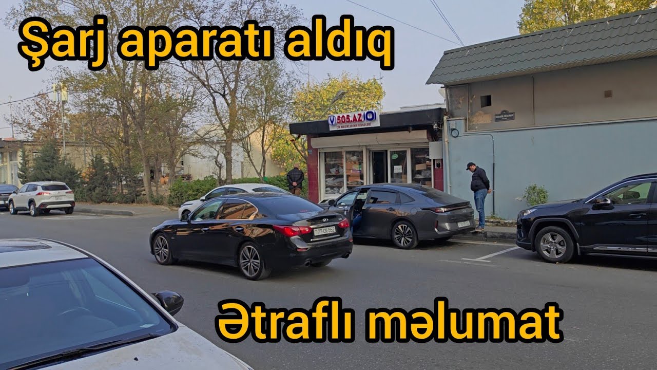 Changan Q07 şarj aparatı aldıq. Test etdik