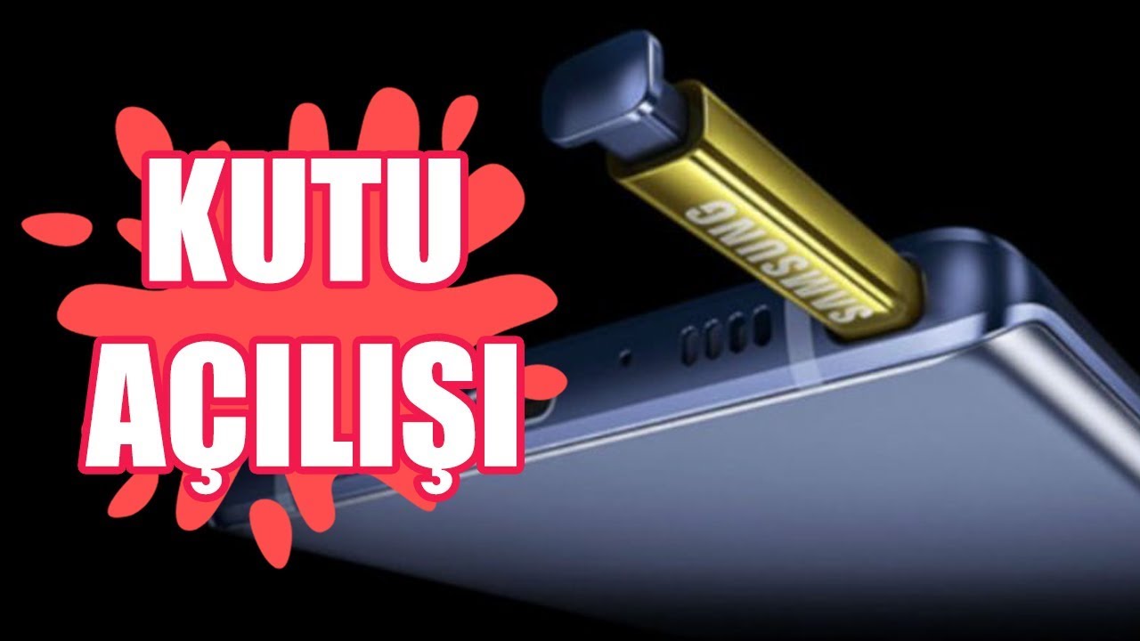 6500 TL'lik Yeni Galaxy Note 9 Harbiden Elimizde! (Kutu Açılışı + İlk Bakış)
