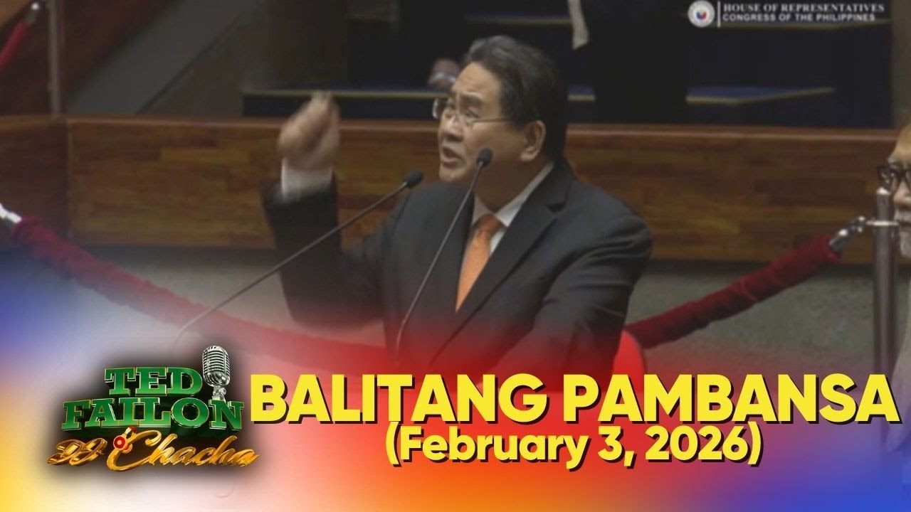 Rep. Libanan, nakasagutan si Rep. Rodriguez sa kanyang privilege speech | Ted Failon & DJ Chacha