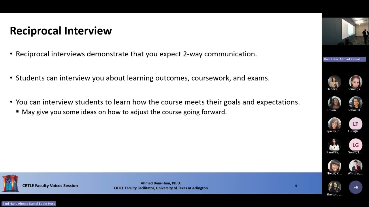 January Faculty Voices Session  Hooked, Not Zoned Out Keeping Students Engaged in Class