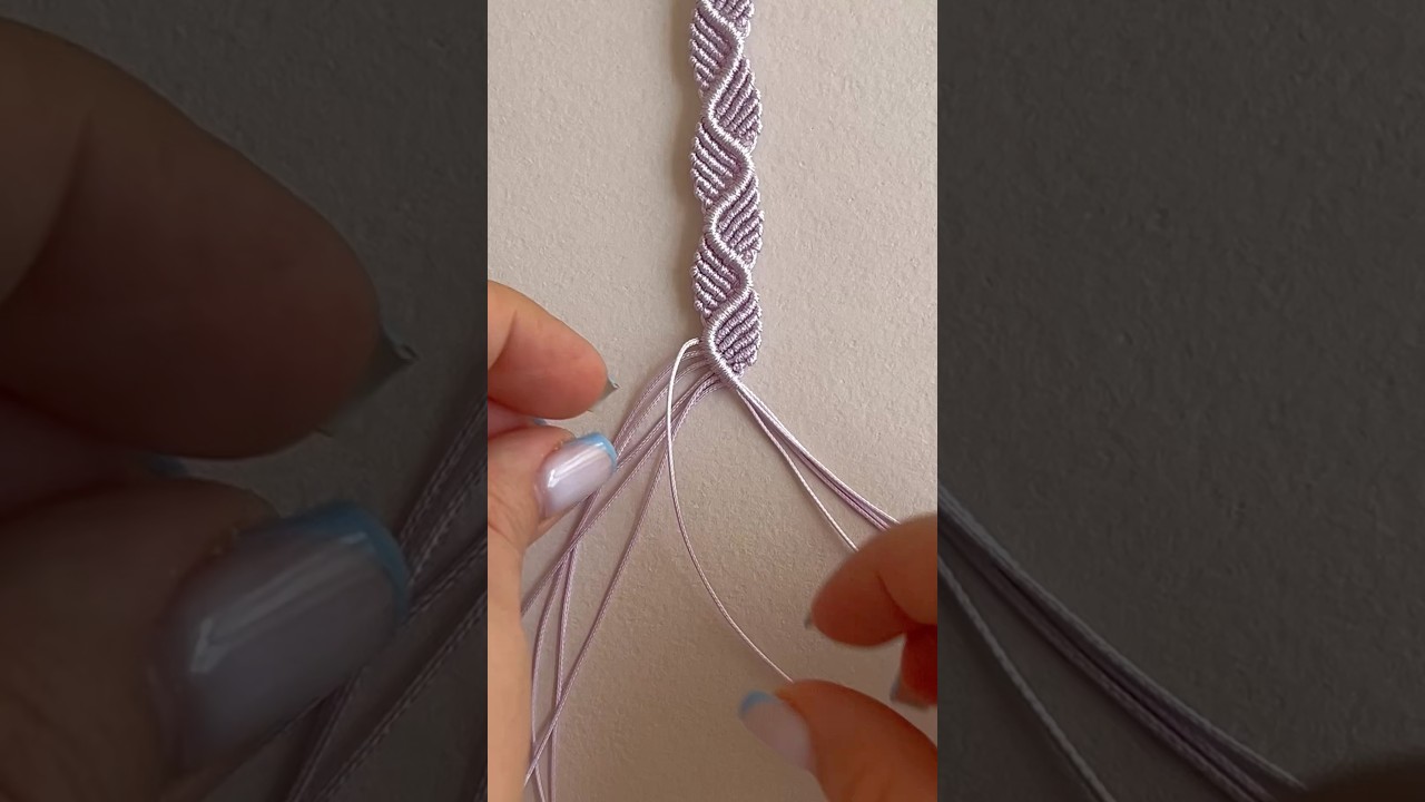 Easy DIY Macrame Friendship Bracelet | DIY tutorial