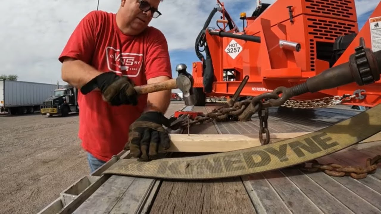 #736 Tar Machines Новый ящик для инструментов Руидосо, Нью-Мексико. Жизнь водителя грузовика с бо...