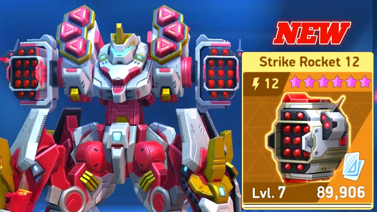 New Strike Rocket 12 and Scorpius: The Best Combo For Ultimate Firepower - Mech Arena