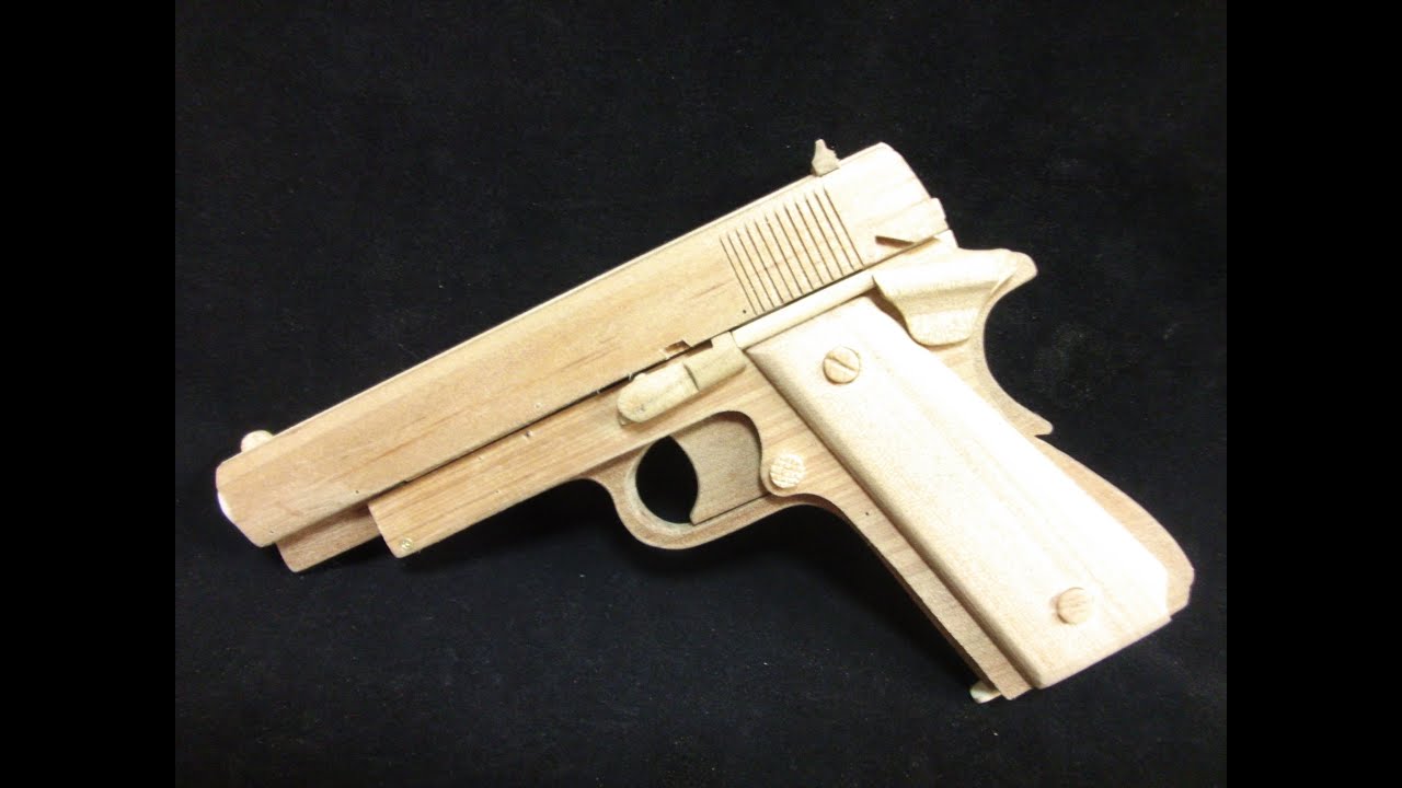 フルオートブローバックゴム銃を作ってみたマシンガンの用に連射するの
