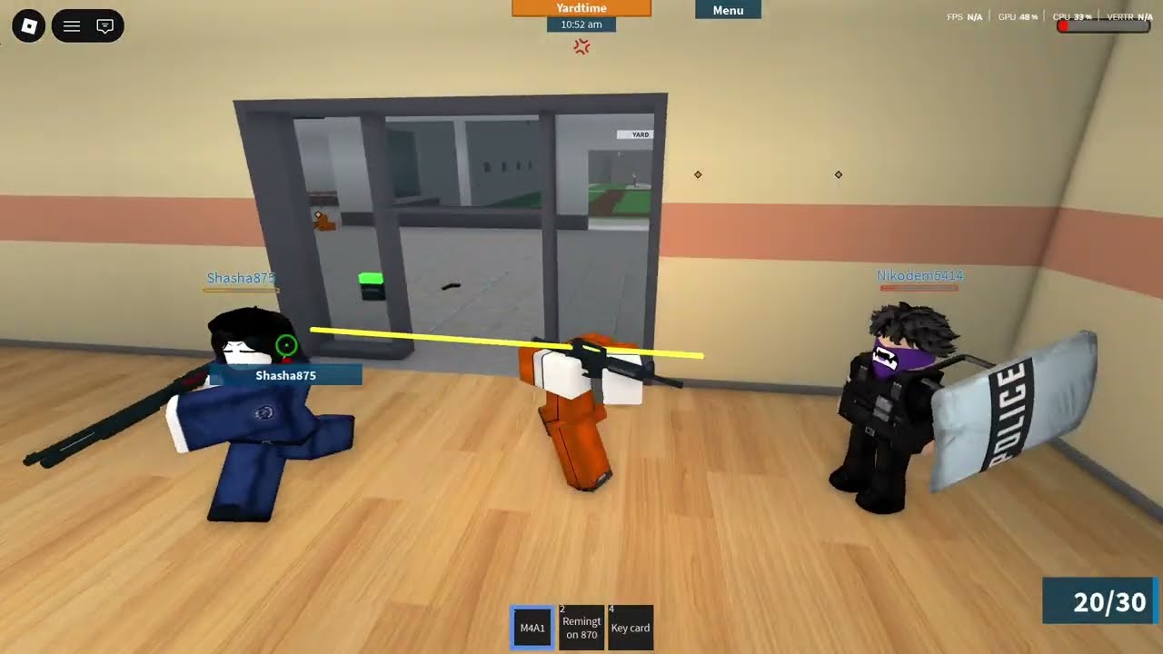 JUST ROBLOX PRISON LIFE