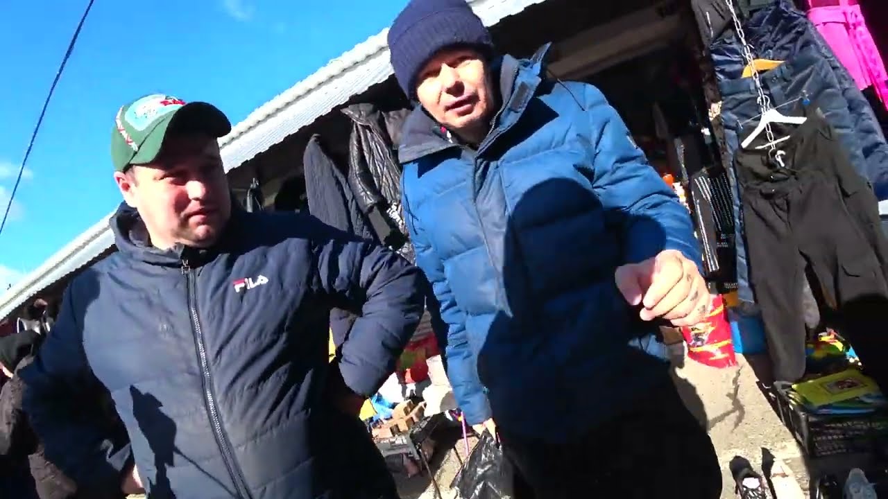 Лудоман-Ёшкин покупает одежду! Краснодарская барахолка! Подарок от подписчика