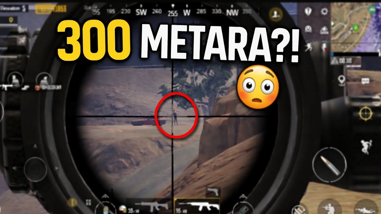 OVO SE RIJETKO VIĐA! 300m SNIPER HIT 🔥 PUBG