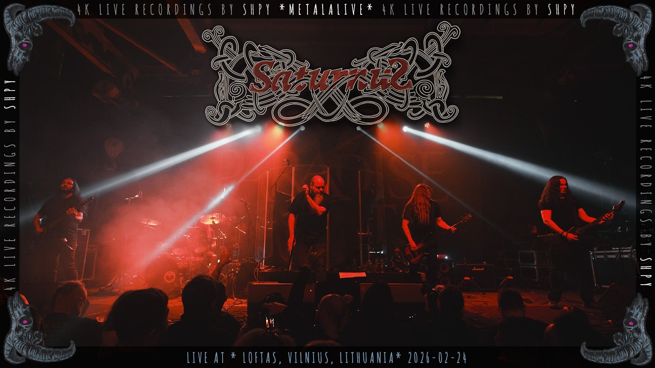 Saturnus - Live at Loftas, Vilnius, Lithuania (FULL CONCERT) [4k]
