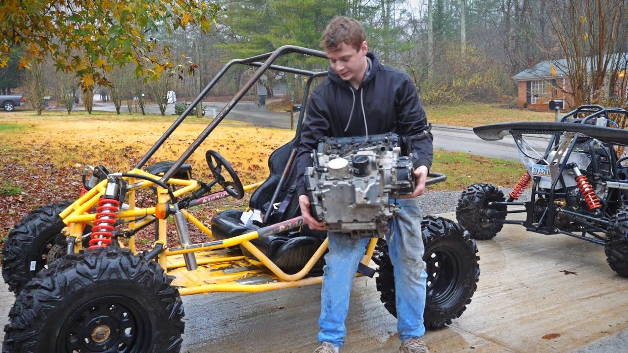 4x4 Buggy Conversion and 700rr Swap! Part 2