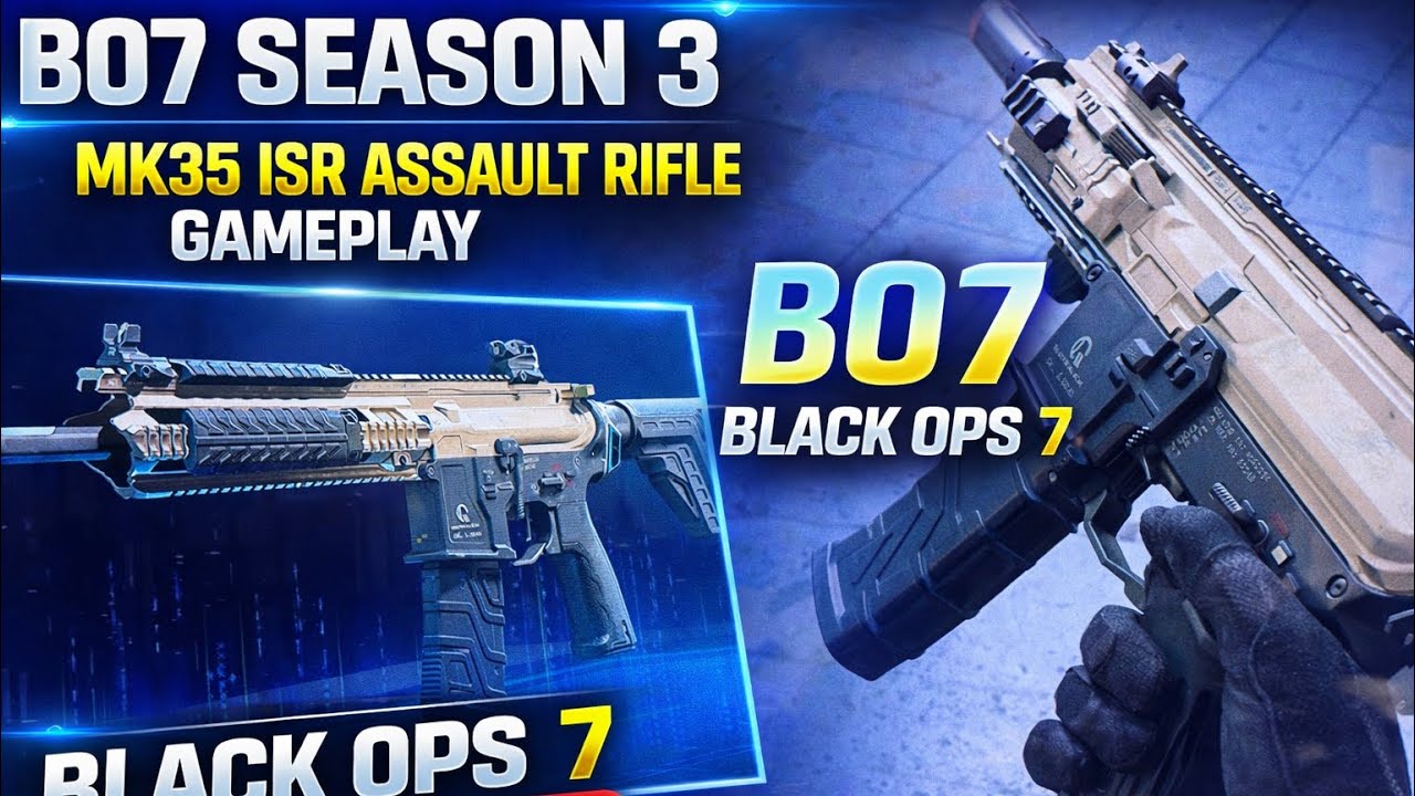 BO7 SEASON 3 MK35 ISR ASSAULT RIFLE GAMEPLAY BLACK OPS 7 #bo7 #blackops7