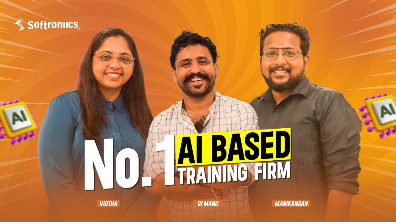 No.1 AI-Based Training Firm in Kerala | Talk with Softroniics CEO & CTO | RJ Manu