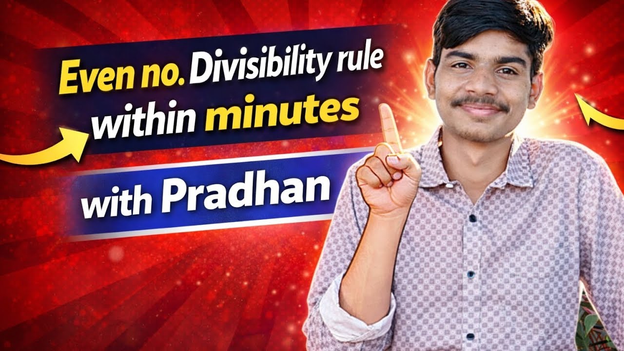 Even Number Divisibility Rule Within Seconds 🤯 | Fast Maths Trick
