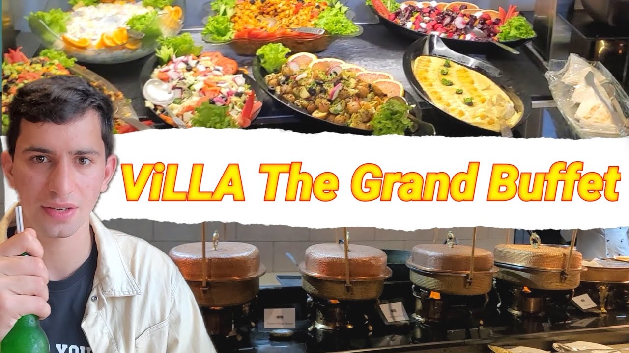 Lahore's unique Lunch Cum HiTea Buffet Pay once then eat here Unlimited 😛 | Villa The Grand Buffet