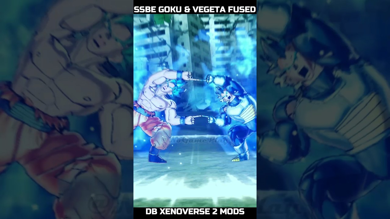 SSBE Goku & SSBE Vegeta  Fusion Dance