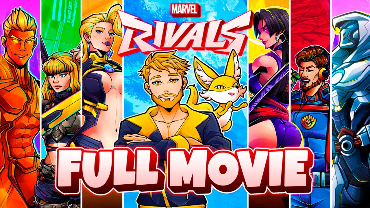Marvel Rivals but I try to Learn a few heroes︱Full Movie