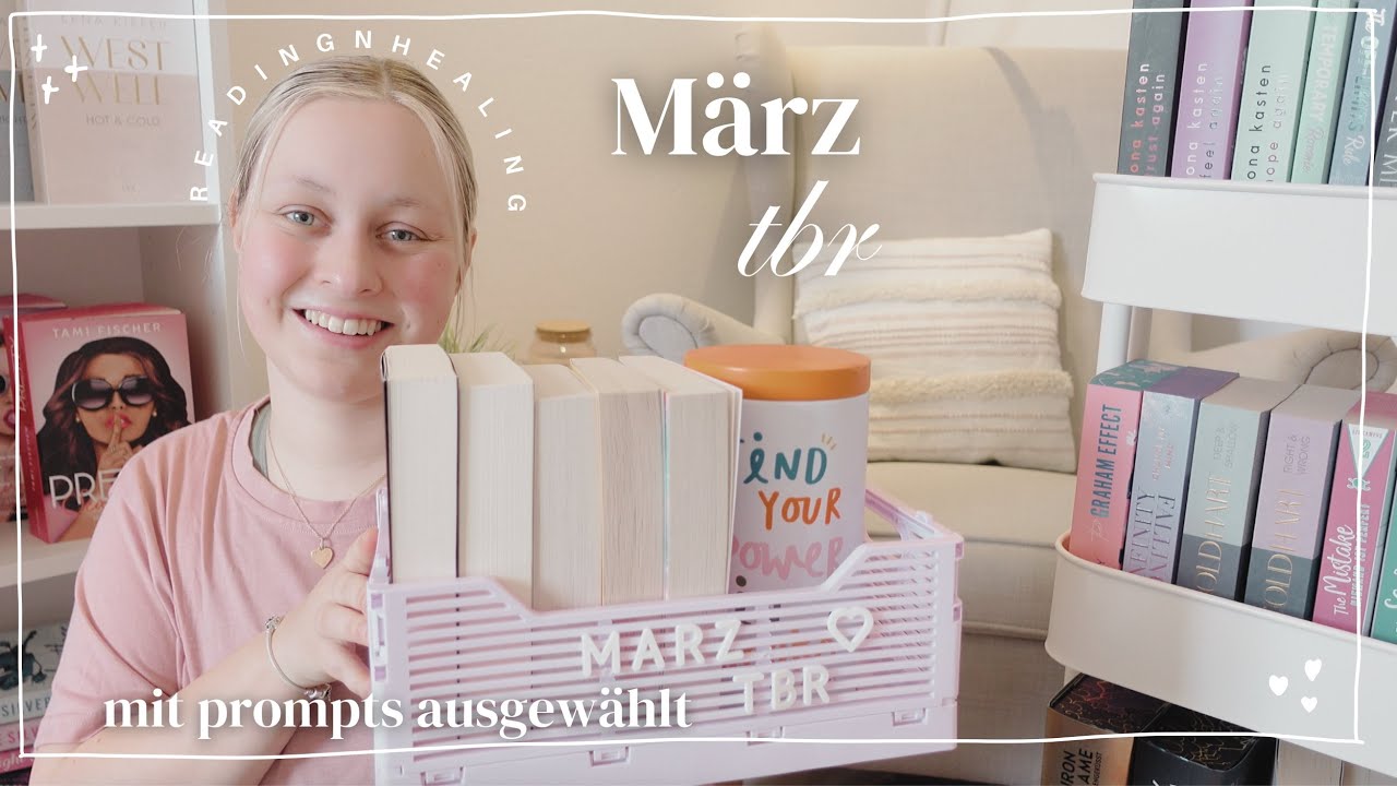 Such' meinen TBR für März mit mir aus 💌// nicht ganz so zufrieden, neue prompts ⭐️