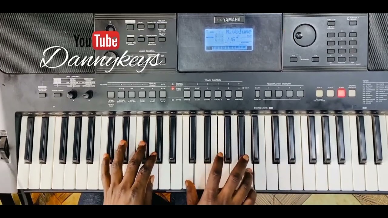 Different  styles  & Master class of Playing Amponsah @Dannykeys