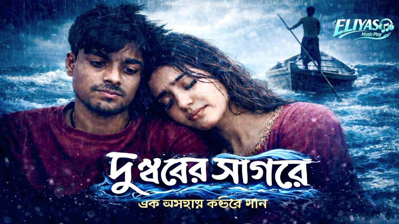 দুঃখের সাগরে | Ek Osahay Koster Gaan | Sad Bengali Song | Eliyas Music Play