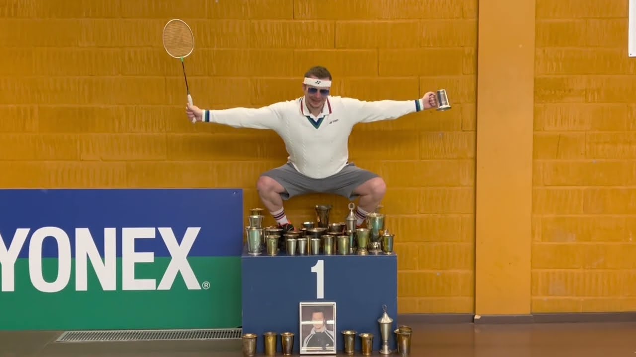Make Badminton Great Again - The Dance with Jim Laugesen and Gentofte Youth Badminton Players