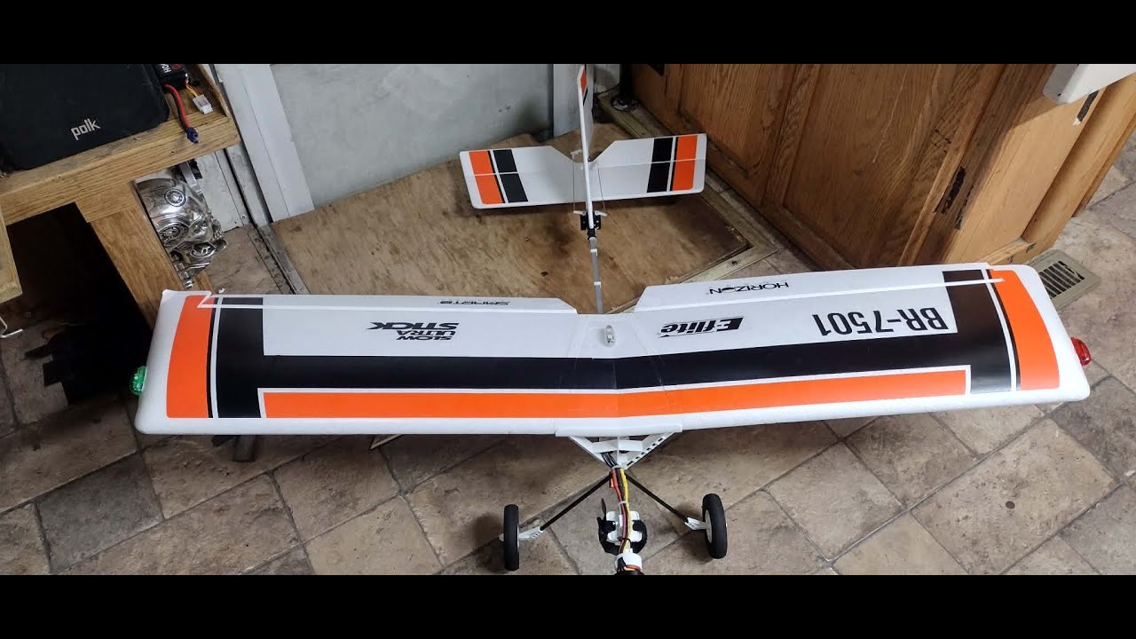 E-Flite Ultra Stick 1.2m flight