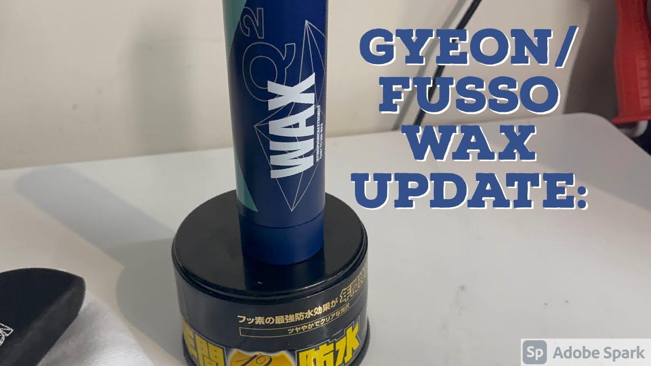 Gyeon Wax Update/auto detailing