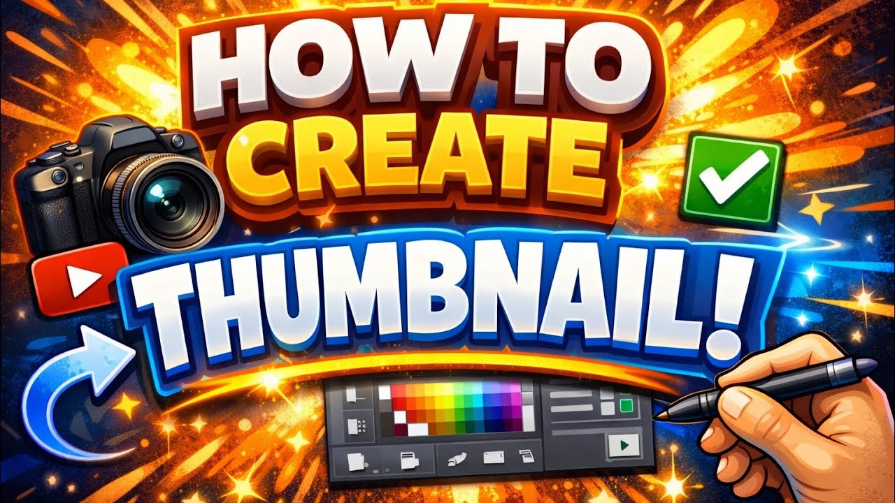 Apne YouTube channel ke liye unique sa  thumbnail Kaise banaen