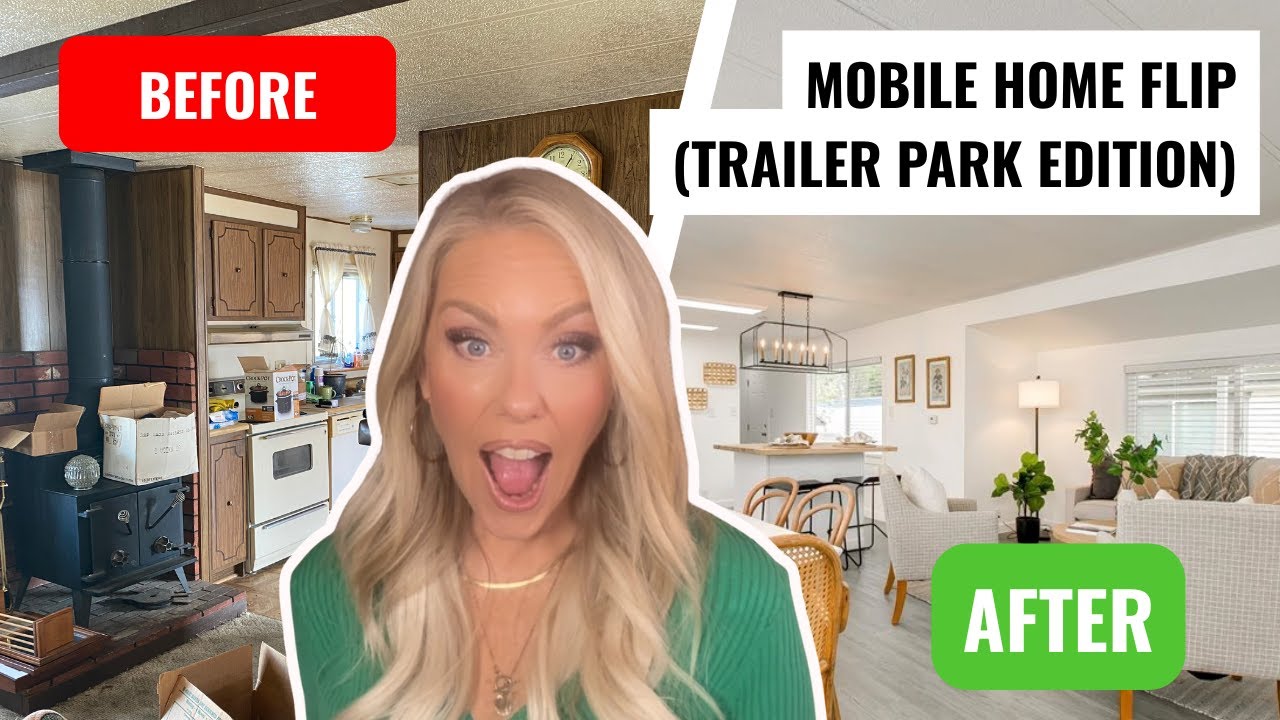 I made $48K profit on this mobile home flip - here's how I did it!