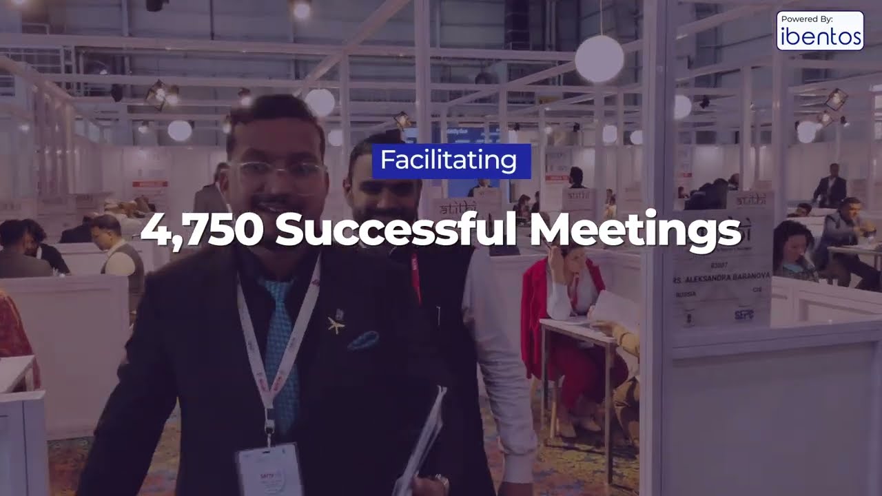ibentos B2B Meeting Tech Powers SATTE 2024 | South Asia's Leading B2B Travel Exhibition
