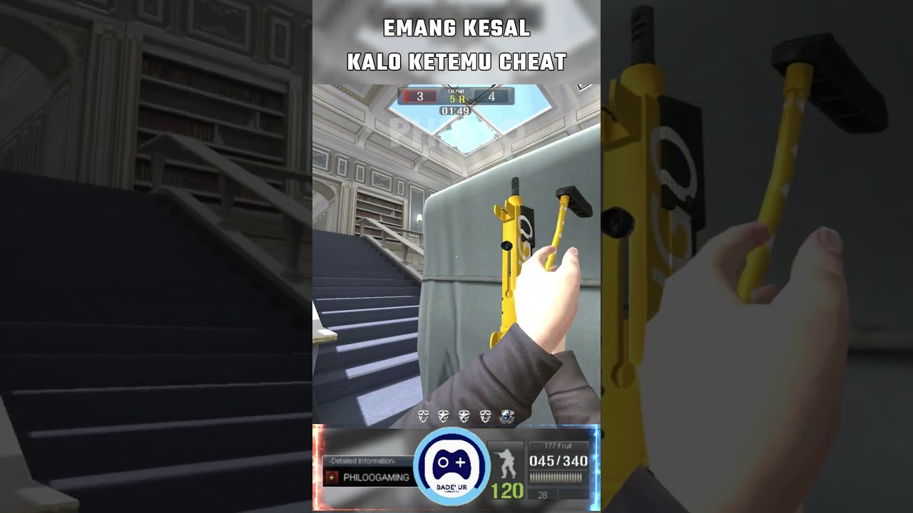 Ketemu cheater kalah di site b | Pointblank Zepetto Indonesia #shorts